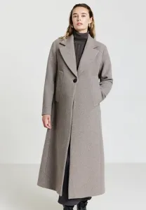 Классическое пальто однотонного цвета Calliope, Fango Melange