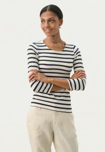 Футболка с длинным рукавом EMEL Part Two, темно-синий