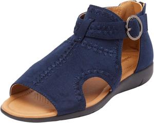 Женские туфли Comfortview широкого размера Kaia Shootie, Navy