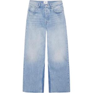 Джинсы Manon с бахромой по низу Anine Bing, ярко-синий