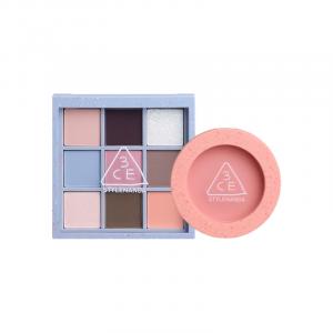Весенняя ограниченная палитра теней для век румяна набор для макияжа легко растушевывается тон 8g+5.5g 3CE