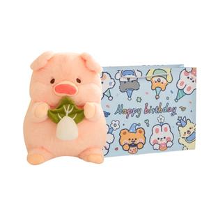 Fat Fat Dragon Розовый гамбургский поросенок плюшевая кукла высота 20см/30см