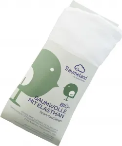 Простыня на резинке хлопок с эластаном белая 60 x 120 см + 70 140 Träumeland