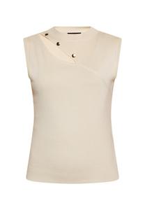 Топ NAEMI Knitted Top, бежевый