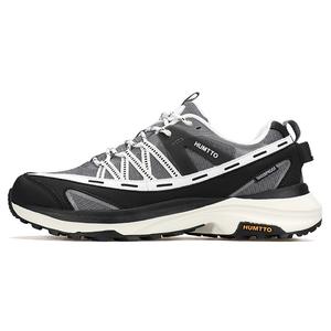 HUMTTO Мужские низкие походные ботинки с амортизацией и поддержкой white gray black