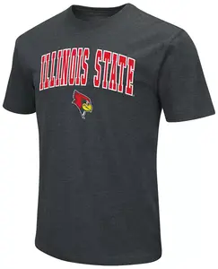 Мужская черная футболка Colosseum Illinois State Redbirds