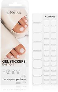 Гелевые наклейки для ногтей Easy on с использованием УФ/светодиодной лампы Neonail, atspalvis p04 32 шт
