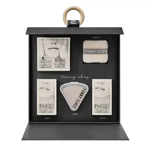 FUNNY ELVES Набор косметики little black box стойкий осветляющий тон увлажняющий подарок для лучшей подруги день рождения