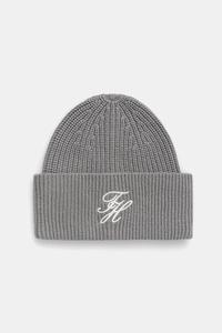 Шерстяная шапка Tommy Hilfiger, серый