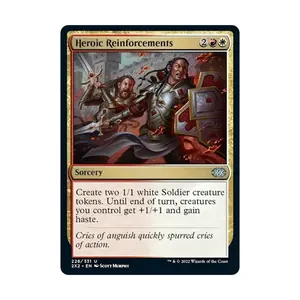 CCG Героическое подкрепление (U), MTG - Double Masters 2022