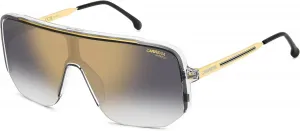 Солнцезащитные очки CARRERA CARRERA 1060/S CBL GREY CRYSTAL 99/1/140 (унисекс), Grey Cry/Grey Shaded Gold Mirror