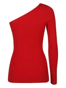 Топ на одно плечо VICTORIA BECKHAM, красный