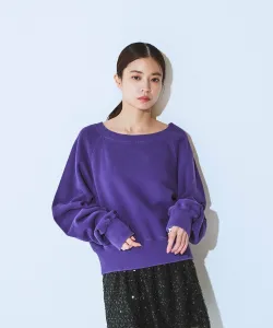 Винтажный пуловер Urake с коротким вырезом-лодочкой Jeanasis, цвет Purple(96)