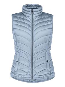 Betty Barclay Стеганый жилет со стоячим воротником, выцветшего синего цвета
