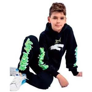 Брюки Everlast Lfs fw spray sweat, черный