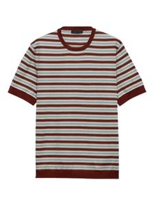 Prada футболка в полоску, красный