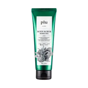 Нежное сглаживание, успокаивающий и мягкий скраб 200г эксфолиант глубокое очищение для уменьшения целлюлита Plu