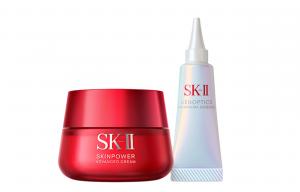 SK-II SK II Red Bottle увлажняющий крем и сыворотка для лица, увлажняет и питает 10мл+80г