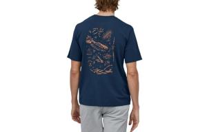 Футболка мужская Fly Fishing Series Patagonia, синий