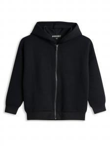 4PRESIDENT Толстовка с молнией 'Mia' в черном цвете