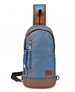 Сумка-слинг Urban Light с покрытием из парусины TSD BRAND, коричневый