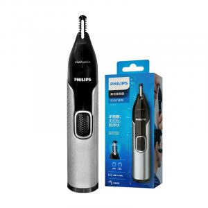 Триммер для носа двухсторонняя бритва и триммер полностью моющийся для волос в носу и на теле nt5600 PHILIPS