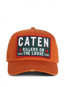 Бейсболка с нашивкой Canadian DSQUARED2, оранжевый