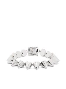 Конусный браслет Eddie Borgo, серебряный