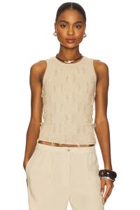 Топ Samarla Samsoe Samsoe, white pepper