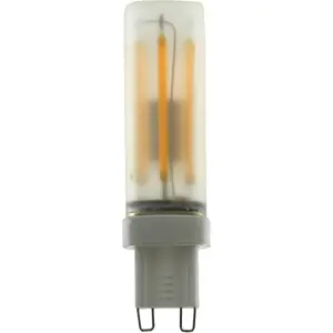 Светодиодная лампа LED LED G9 штифт 3,2W 2700K матовая G9 1 шт. Теплый белый LED G9 штифт 3,2W 2700K матовая, CRI 90, диммируемая Segula, матовый