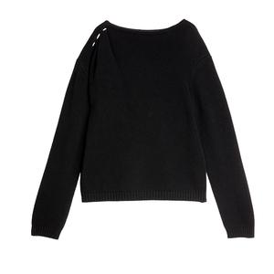 Свитер Women's Crew Neck Moderate Others ELLE, черный