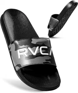 Мужские спортивные слайды RVCA, черный