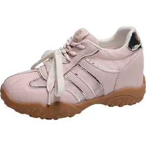 Mulinsen Износостойкие дышащие легкие женские лоу-топы повседневные розовые, цвет Pink