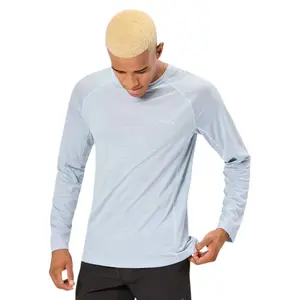 Лонгслив NNormal Merino, синий