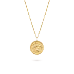 Медальон Van Cleef & Arpels Zodiaque Piscium (Рыбы), 18-ct желтое золото