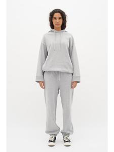 InWear Толстовка с капюшоном Lane, свободного кроя, светло-серый меланж