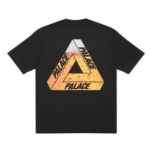 Футболка PALACE TRI-Lager Tee Triangle Logo Printing Short Sleeve Unisex Black, черный