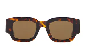 AMIPARIS Авиаторские солнцезащитные очки Ami Paris, Tortoiseshell