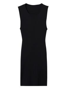 Вязаное платье MANGO Knitted dress, черный