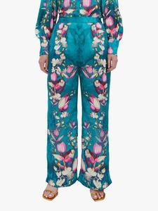 Брюки в цветочек от лорен Raishma, синий