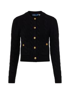 Вязаный кардиган Polo Ralph Lauren, черный