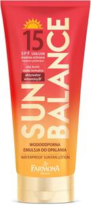 Солнцезащитное молочко Sun Balance с водостойким эффектом и фактором защиты 15 Farmona, 150 мл