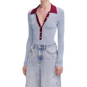 Self-portrait Свитер Self portrait Женский Misty Blue