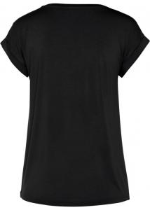 Рубашка с кружевом Bodyflirt, черный