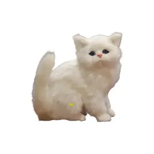 Кукла котенок плюшевая игрушка высота 16см OU DI PIG