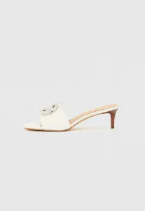 Миланские мюли на каблуках Michael Michael Kors, Optic White