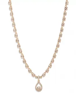 Ожерелье с подвеской в форме груши из золотистого стекла Givenchy, gold