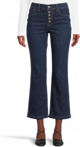 Джинсы Madewell Kick Out In Rinse With Patch Pocket In Larkspur, цвет Larkspur