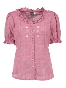 Традиционная блузка Zerado средне-красного цвета OS-Trachten