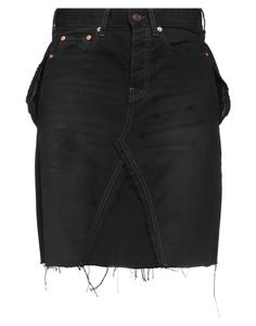Джинсовая юбка Balenciaga, черный